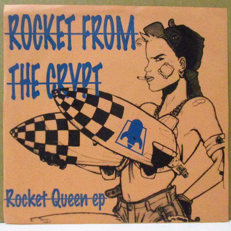 ROCKET FROM THE CRYPT (ロケット・フロム・ザ・クリプト)  - Rocket Queen (Canada Unofficial.7"/Orange PS)
