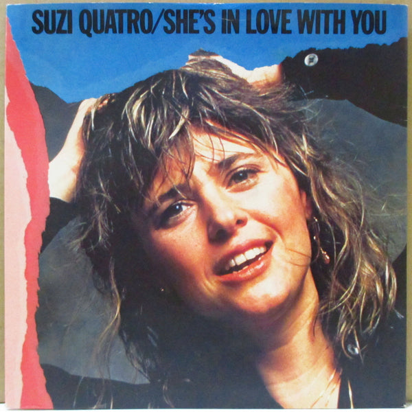 SUZI QUATRO (スージー・クアトロ)  - She's In Love With You (UK オリジナル 7"+マット固紙ジャケ)