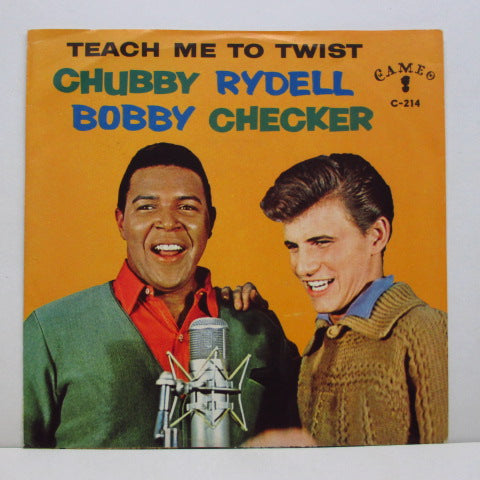 CHUBBY CHECKER & BOBBY RYDELL - Teach Me To Twist (Orig+PS)