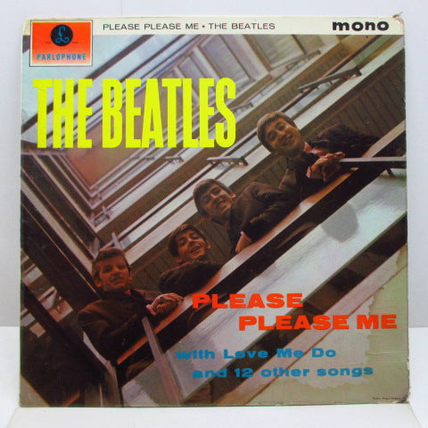 BEATLES - Please Please Me (UK 2nd Press Gold Logo Mono LP/CFS)