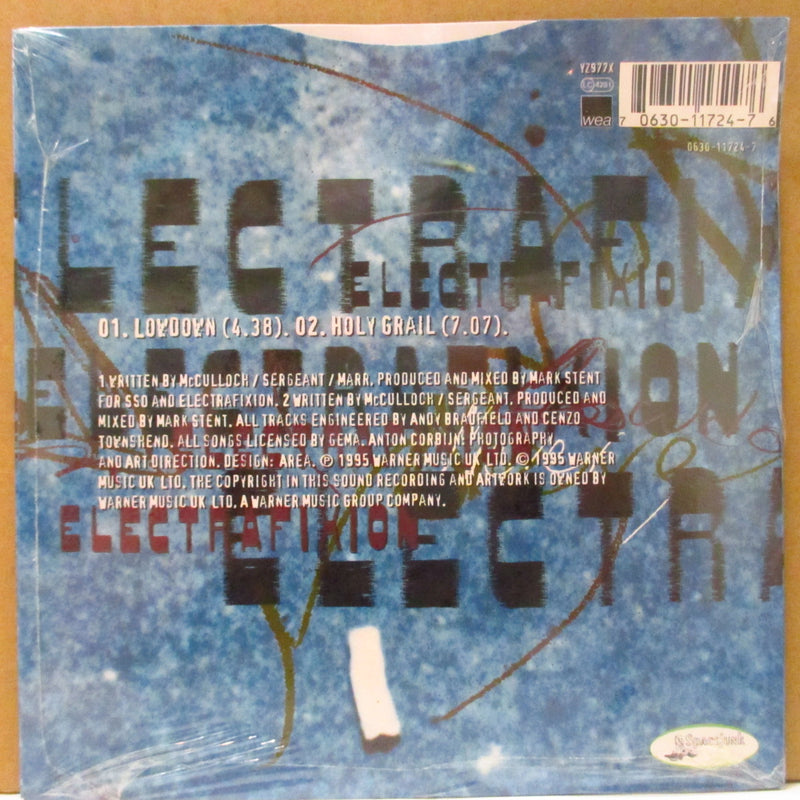 ELECTRAFIXION (Ian McCulloch) (エレクトラフィクション (イアン・マッカロク）)  - Lowdown (UK Ltd.Red Vinyl 7")