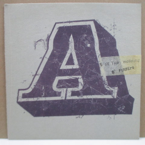 A - 5 In The Morning (UK Promo.7"/Blue PS)