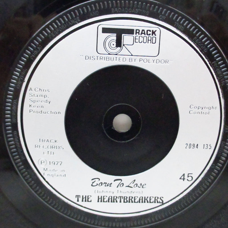 JOHNNY THUNDERS （＆ THE HEARTBREAKERS） (ジョニー・サンダース & ザ・ハートブレーカーズ) - Chinese  Rocks / Born To Lose (UK オリジナル 7