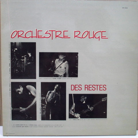 ORCHESTRE ROUGE - Des Restes (France Orig.LP/CS)