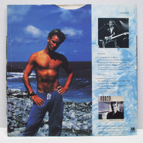 STING - Love Is The Seventh Wave (UK Orig.7"+PS/Silver)