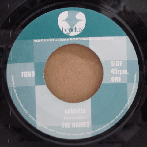 NAMES, THE - Calcutta (Belgium Orig.7")