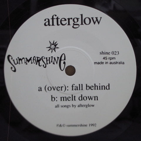 AFTERGLOW - Fall Behind (OZ Orig. 7")