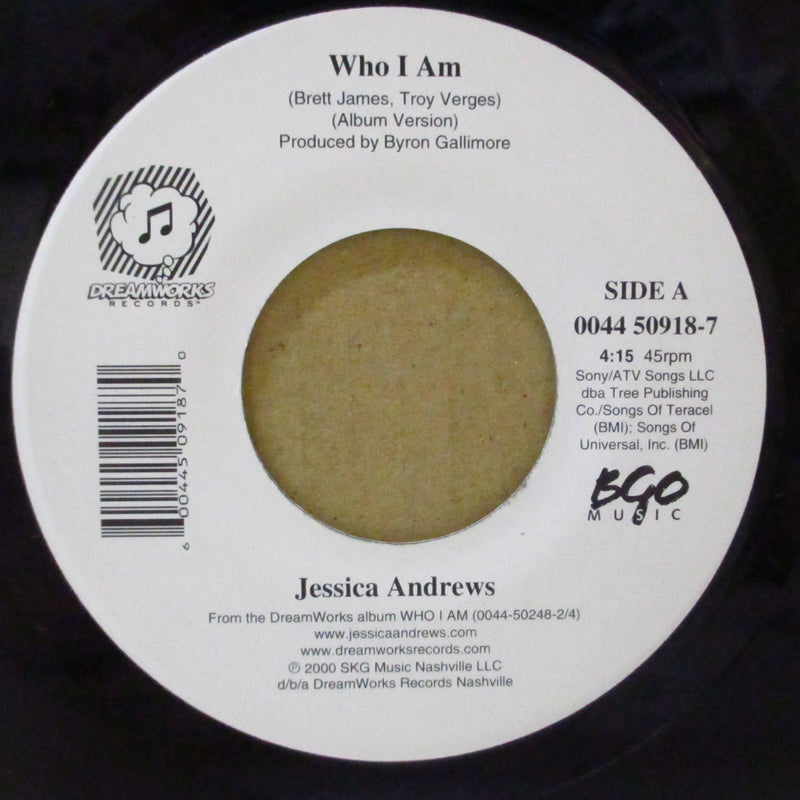 JESSICA ANDREWS (ジェシカ・アンドリューズ)  - Who I Am (US Orig.Jukebox 7")