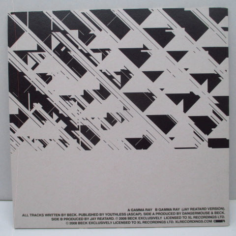 BECK-Gamma Ray / Jay Reatard Version (UK Ltd.White Vinyl 7 ")
