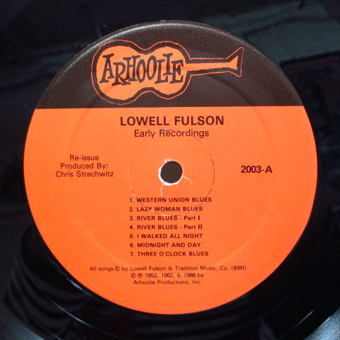 LOWELL FULSON (FULSOM) (ローウェル・フルソン) - Lowell Fulson (US 70's Reissue)
