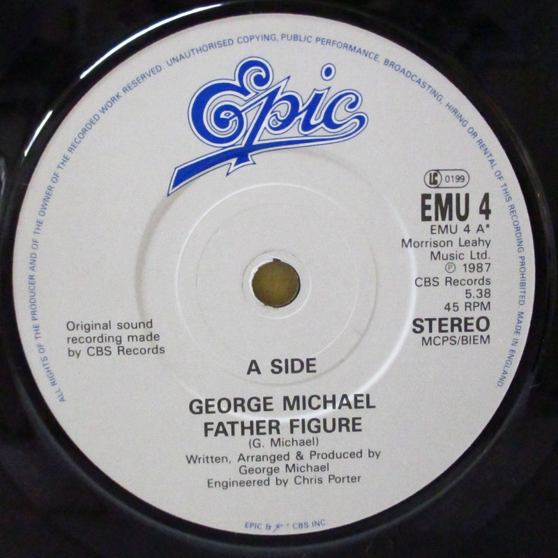GEORGE MICHAEL (ジョージ・マイケル)  - Father Figure (UK オリジナル 7"+PS)