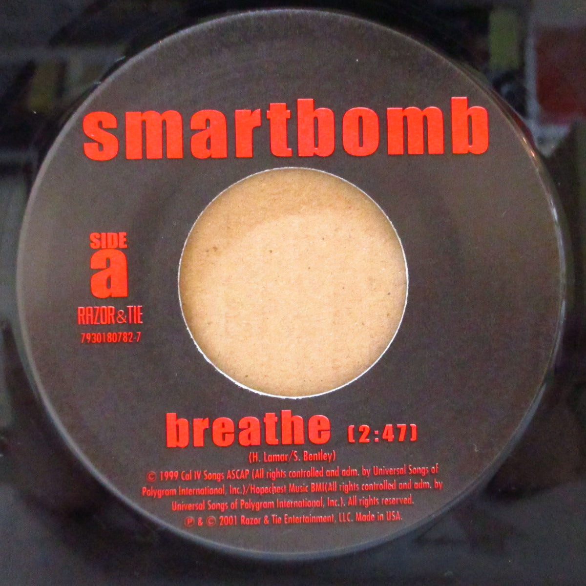 SMARTBOMB (スマートボム)  - Breath (US Orig.Jukebox 7")