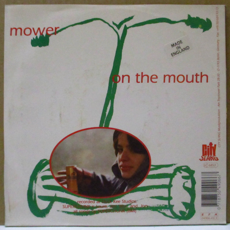 SUPERCHUNK (スーパーチャンク)  - Mower (German Limited Clear Orange Vinyl 7"/Stickered PS)