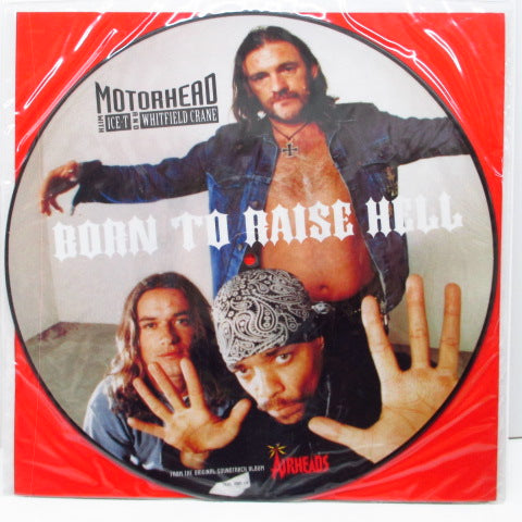 MOTORHEAD With Ice-T And Whitfield Crane - Born To Raise Hell +2 (UK Ltd.Picture 12")