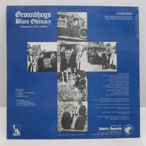 GROUNDHOGS - Blues Obituary (UK:2nd Press)