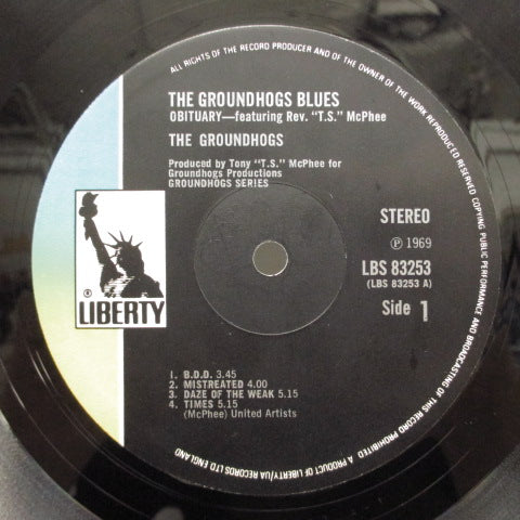 GROUNDHOGS - Blues Obituary (UK:2nd Press)