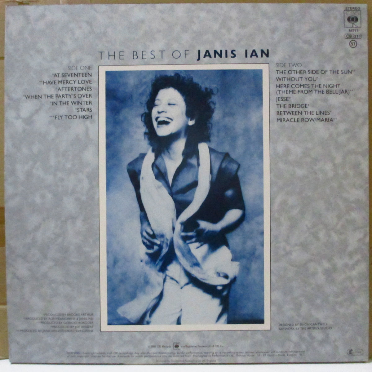 JANIS IAN (ジャニス・イアン)  - The Best Of Janis Ian (UK 80's 再発 LP)