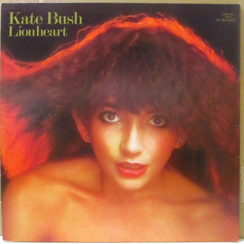 KATE BUSH (ケイト・ブッシュ) - Lionheart (UK オリジナル LP+インナー, エンボス見開きジャケ)