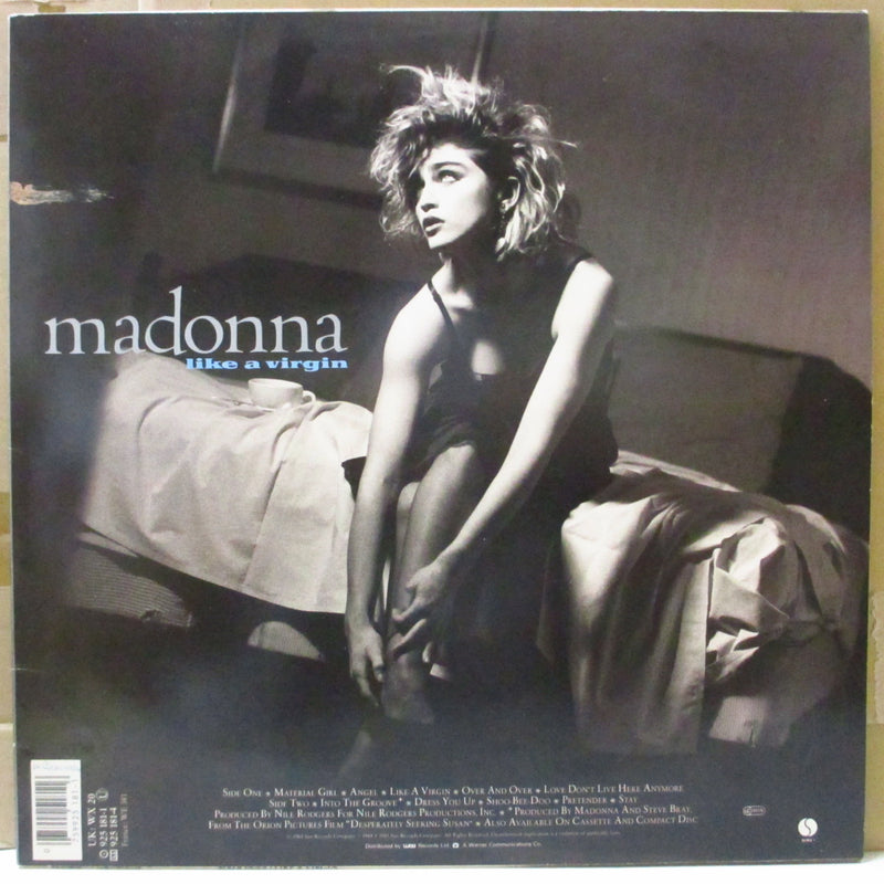 MADONNA (マドンナ)  - Like A Virgin (UK '85 再発 LP+ソフト紙インナー)