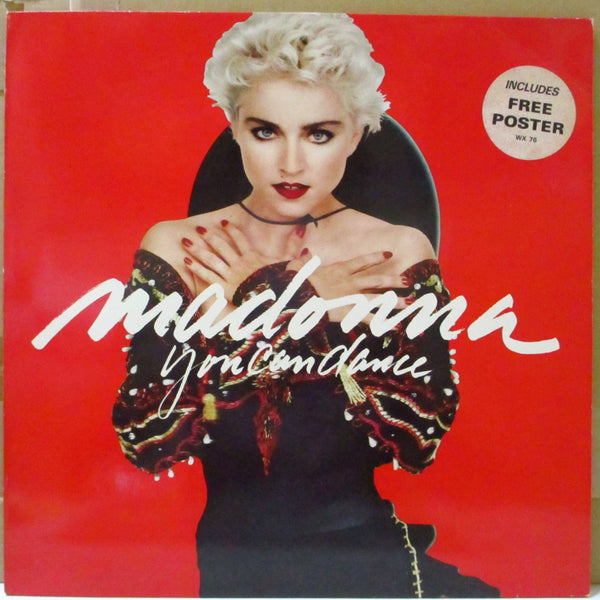 MADONNA (マドンナ)  - You Can Dance (EU オリジナル LP+ポスター, ステッカー付きジャケ)