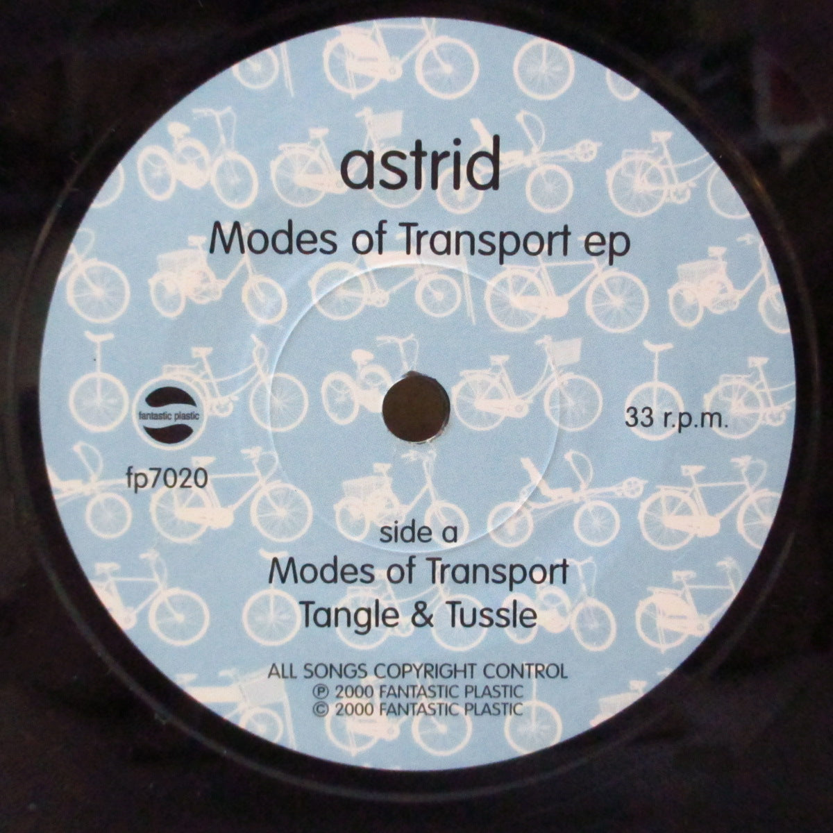 ASTRID (アストリッド)  - Modes Of Transport EP (UK 500 Limited 7"-EP+Stickered PVC)