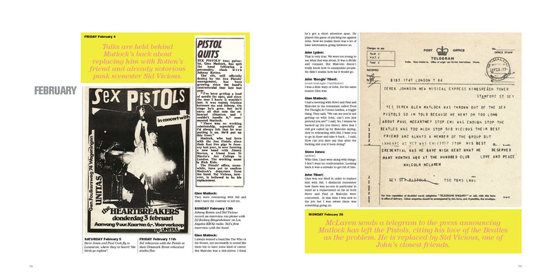 SEX PISTOLS (セックス・ピストルズ) - 1977: The Bollocks Diaries (UK Ltd.Hardcover Book/ New)