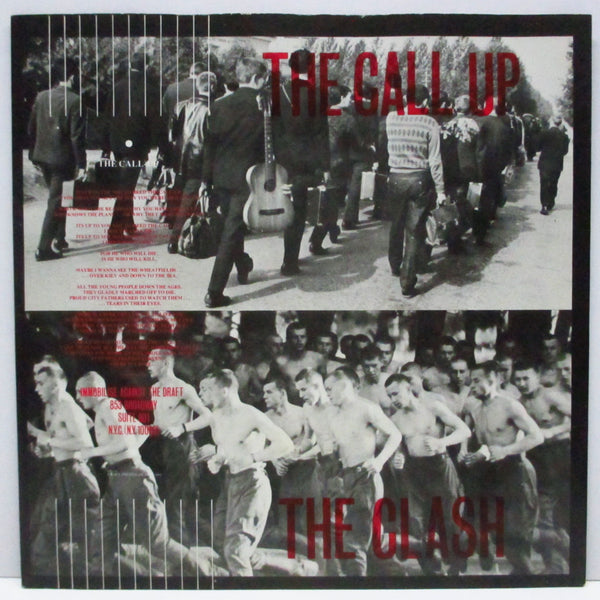 CLASH, THE (ザ・クラッシュ)  - The Call Up (UK オリジナル 「フラットセンター」7"+PS)