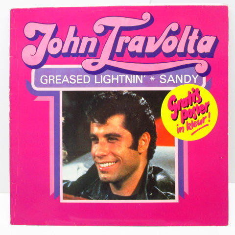 JOHN TRAVOLTA - Greased Lightnin' * Sandy (Dutch Ltd.Clear LP)
