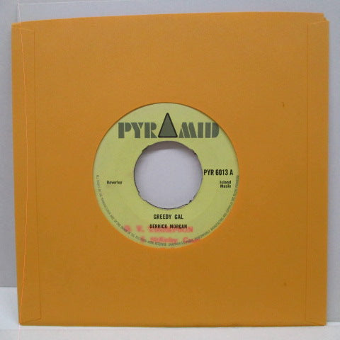 SOUL BROS. / DERRICK MORGAN - Marcus Junior / Greedy Gal (UK Orig.7")