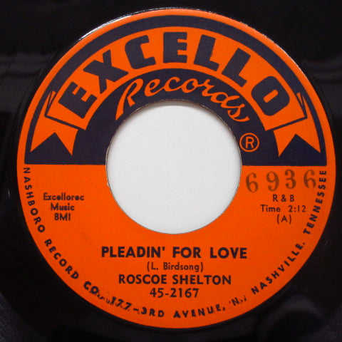 ROSCOE SHELTON - Pleadin' For Love (Orig)