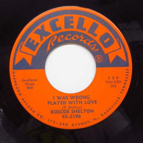 ROSCOE SHELTON - Baby! It's True Love (Orig)