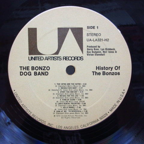 BONZO DOG BAND - The History Of The Bonzos (US Orig.2xLP)