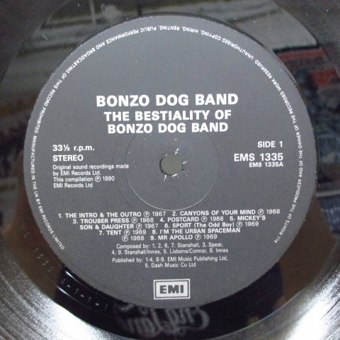 BONZO DOG BAND (ボンゾ・ドッグ・バンド) - The Bestiality Of Bonzo Dog Band (UK オリジナル LP)