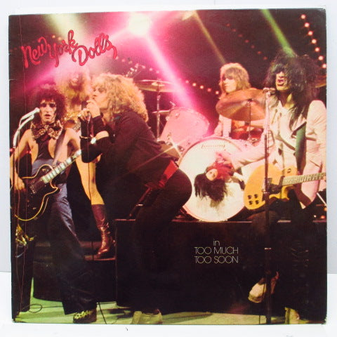 NEW YORK DOLLS - In Too Much Too Soon (UK Orig.LP)