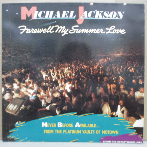 MICHAEL JACKSON - Farewell My Summer Love (UK/EU Orig.LP+Poster)