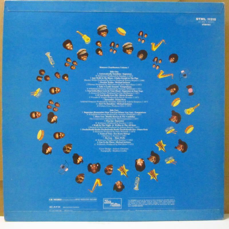 V.A. - Motown Chartbusters Vol.7 (UK Orig.LP/Rotating CVR)