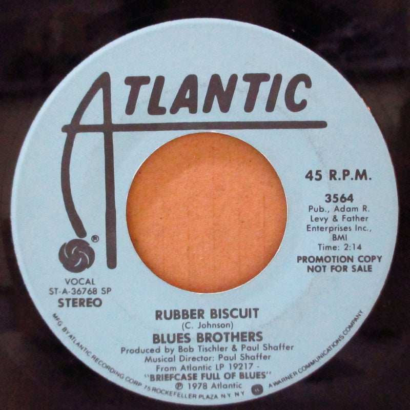 BLUES BROTHERS (ブルース・ブラザーズ)  - Rubber Biscuit (US Promo 7"+CS)