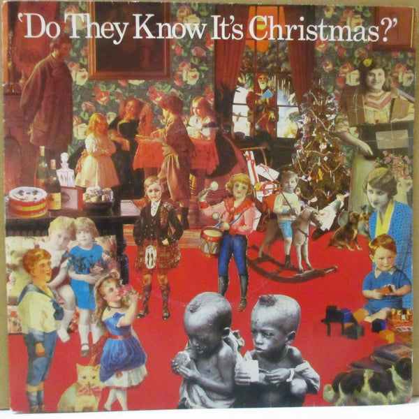 V.A. (Band Aid) (バンド・エイド)  - Do They Know It's Christmas? +2 (UK オリジナル・シルバープラスチックラベ 7"+マット・ソフト紙ジャケ)