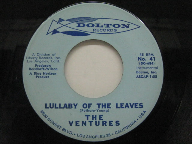 VENTURES - Lullaby Of The Leaves / Ginchy