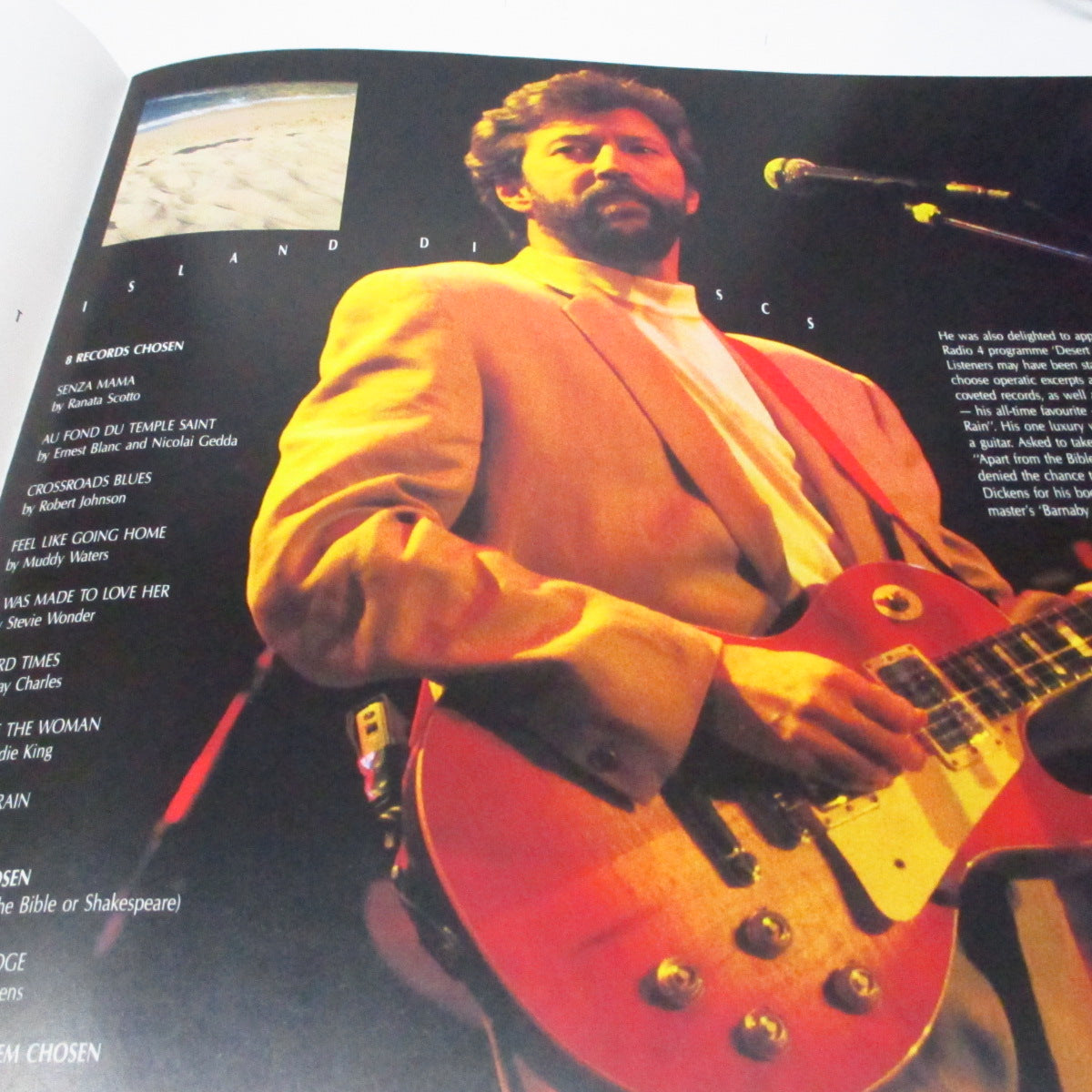 ERIC CLAPTON (エリック・クラプトン)  - Journeyman Programme (UK Orig.Tour Brochure/パンフ)