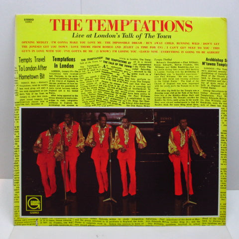 TEMPTATIONS - Live At London's Talk Of The Town (US Orig.Stereo)