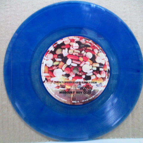 MERCURY REV - Something For Joey (UK Limited Blue Vinyl 7")