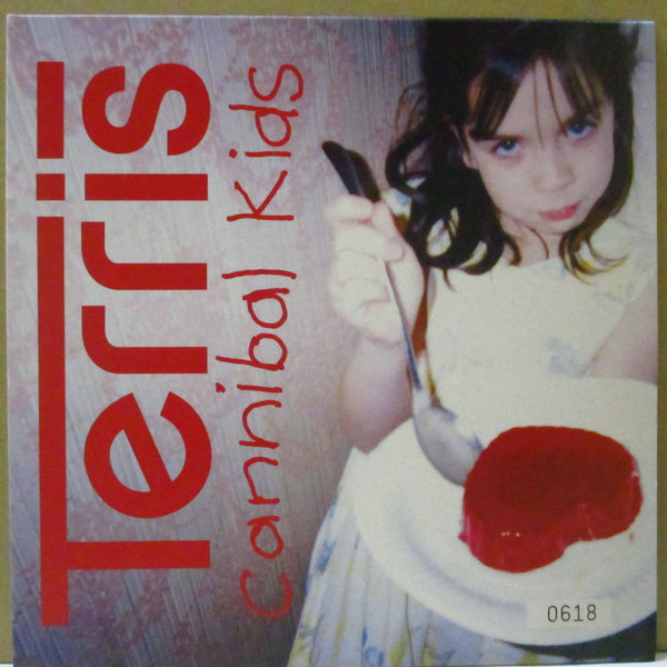 TERRIS (テリス)  - Cannibal Kids (UK Limited Red Vinyl 7"+Inner/Numbered PS)