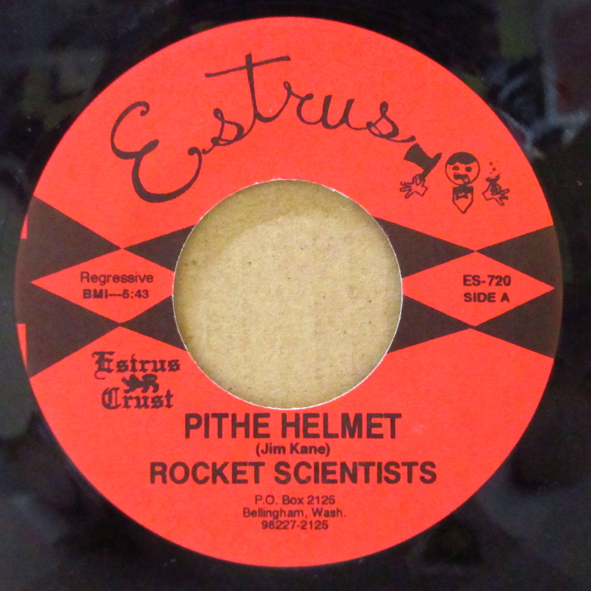 ROCKET SCIENTISTS (ロケット・サイエンティスツ)  - Pithe Helmet (US Orig.7"+Insert)