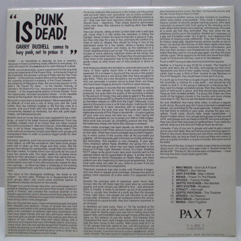 V.A. - Punk Dead - Nah Mate, The Smell Is Jus Summink In Yer Underpants Innit (UK Orig.LP)
