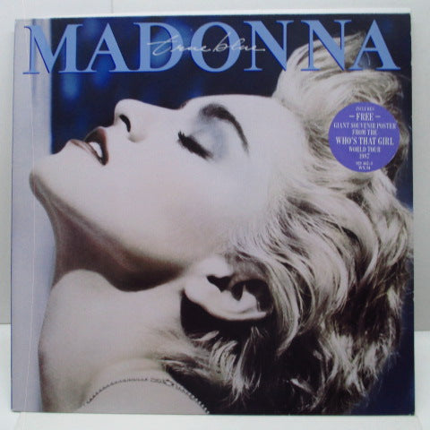 MADONNA - True Blue (UK/EU Orig.LP+Inner,Poster)