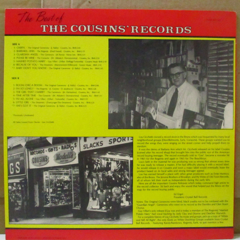 V.A. - The Best Of The Cousins' Records (US Orig.Mono LP)