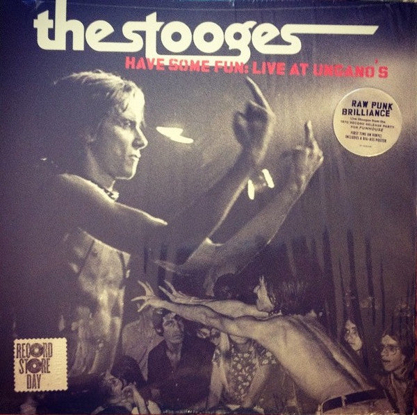 IGGY AND THE STOOGES (イギー＆ザ・ストゥージーズ)  - Have Some Fun: Live At Ungano's (EU 7,500 Ltd.RSd 2015 Black & White Vinyl LP, 2Stckered CVR/ 廃盤 New)