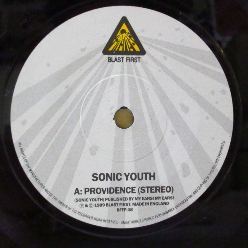 SONIC YOUTH (ソニック・ユース)  - Providence (UK Promo.Flat Centre 7")
