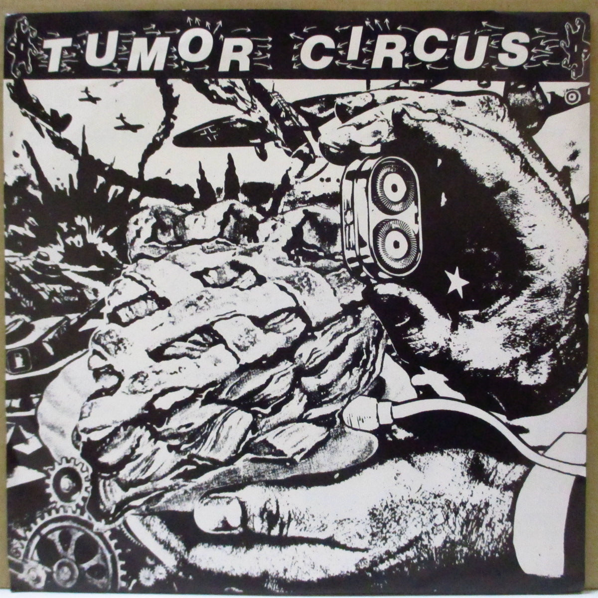 TUMOR CIRCUS (トゥーモア・サーカス)  - Take Me Back Or I'll Drown Our Dog (US Limited Hole Drilled Art Picture 7"+Sticekred PVC)